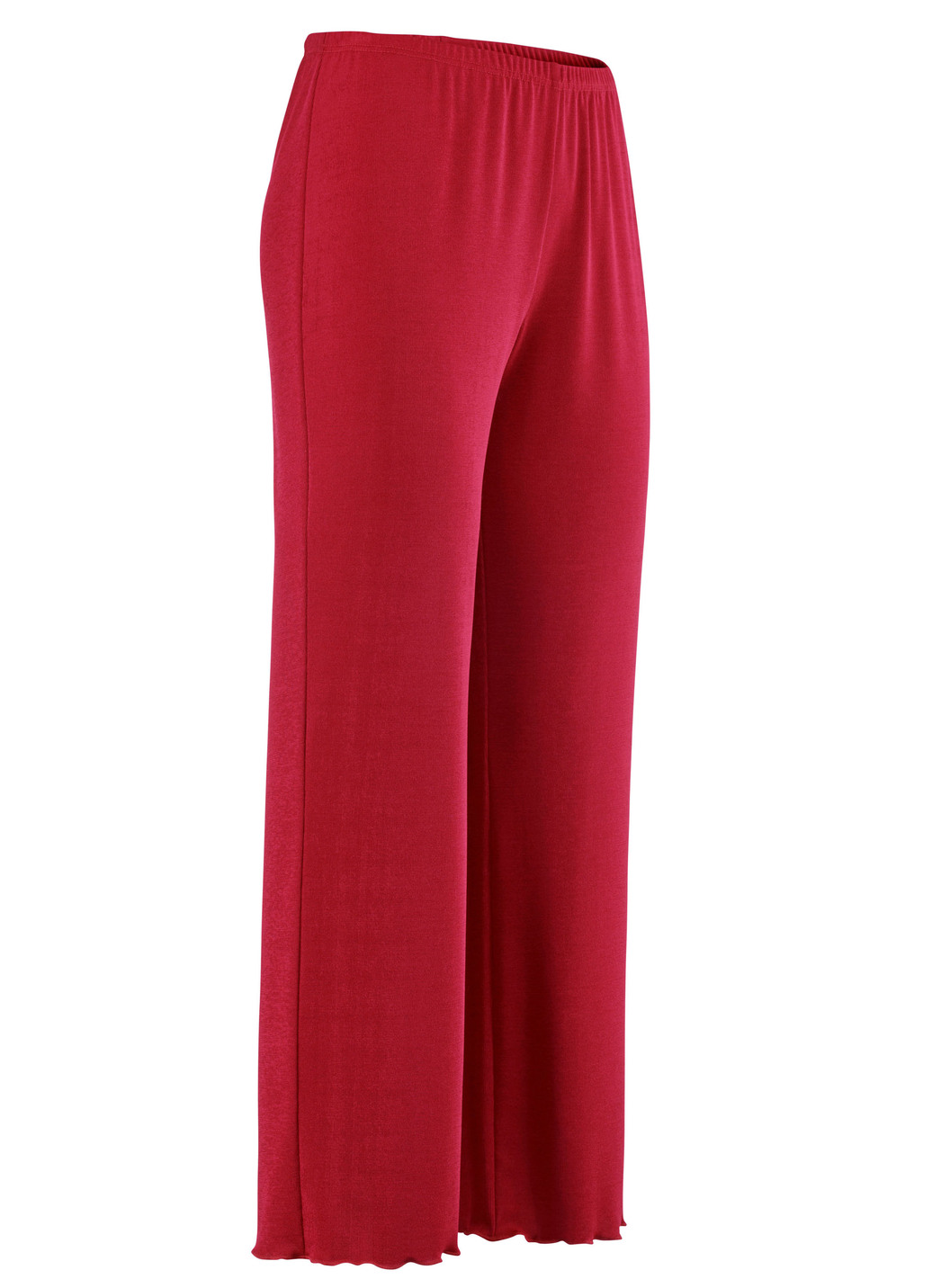Weich fließende, 7/8-lange Hose, Rot, Größe 38 Weich fließende, 7/8-lange Hose, Rot, Größe 38 von KLAUS MODELLE