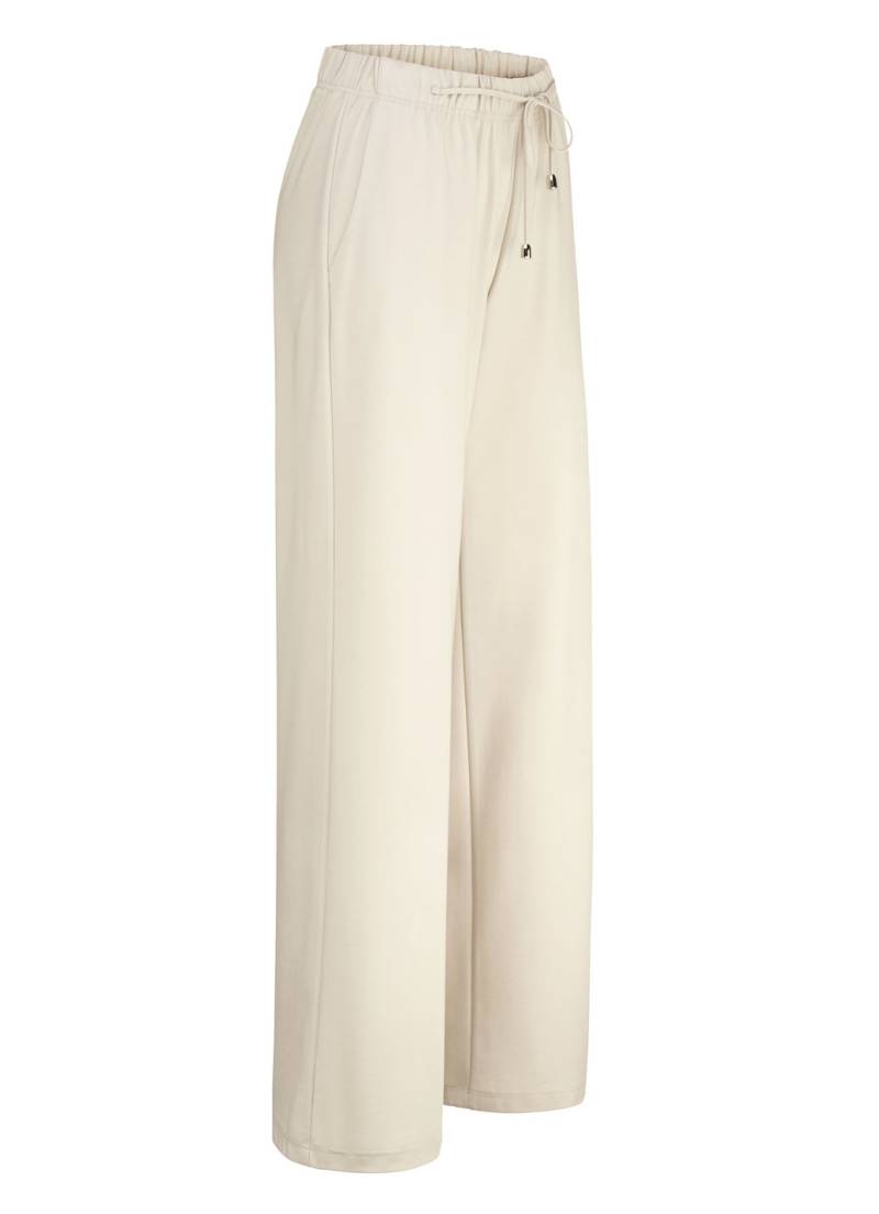 Angesagte Hose in modischer Weite, Beige, Größe 48 von KLAUS MODELLE