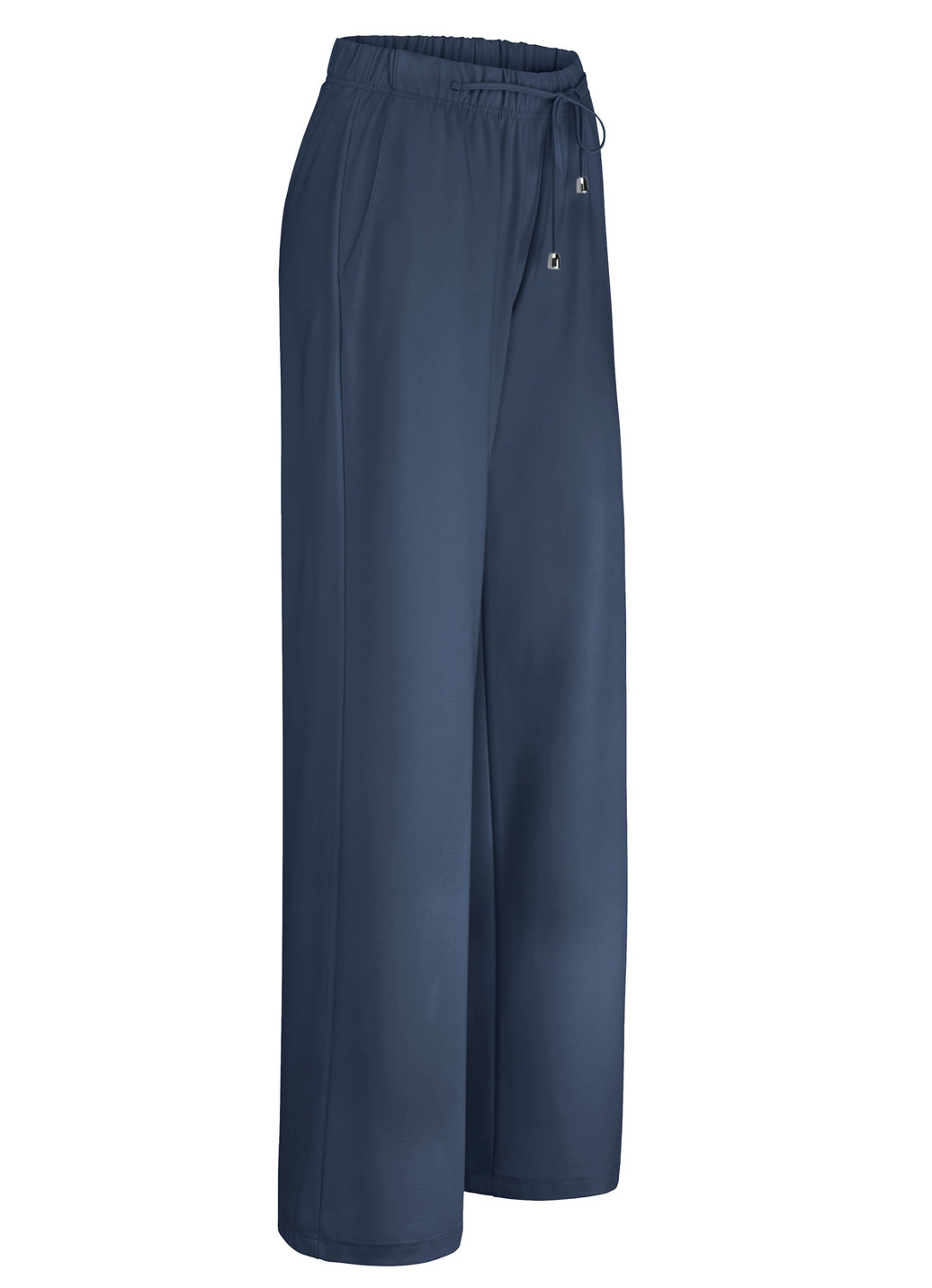Angesagte Hose in modischer Weite, Marine, Größe 46 von KLAUS MODELLE