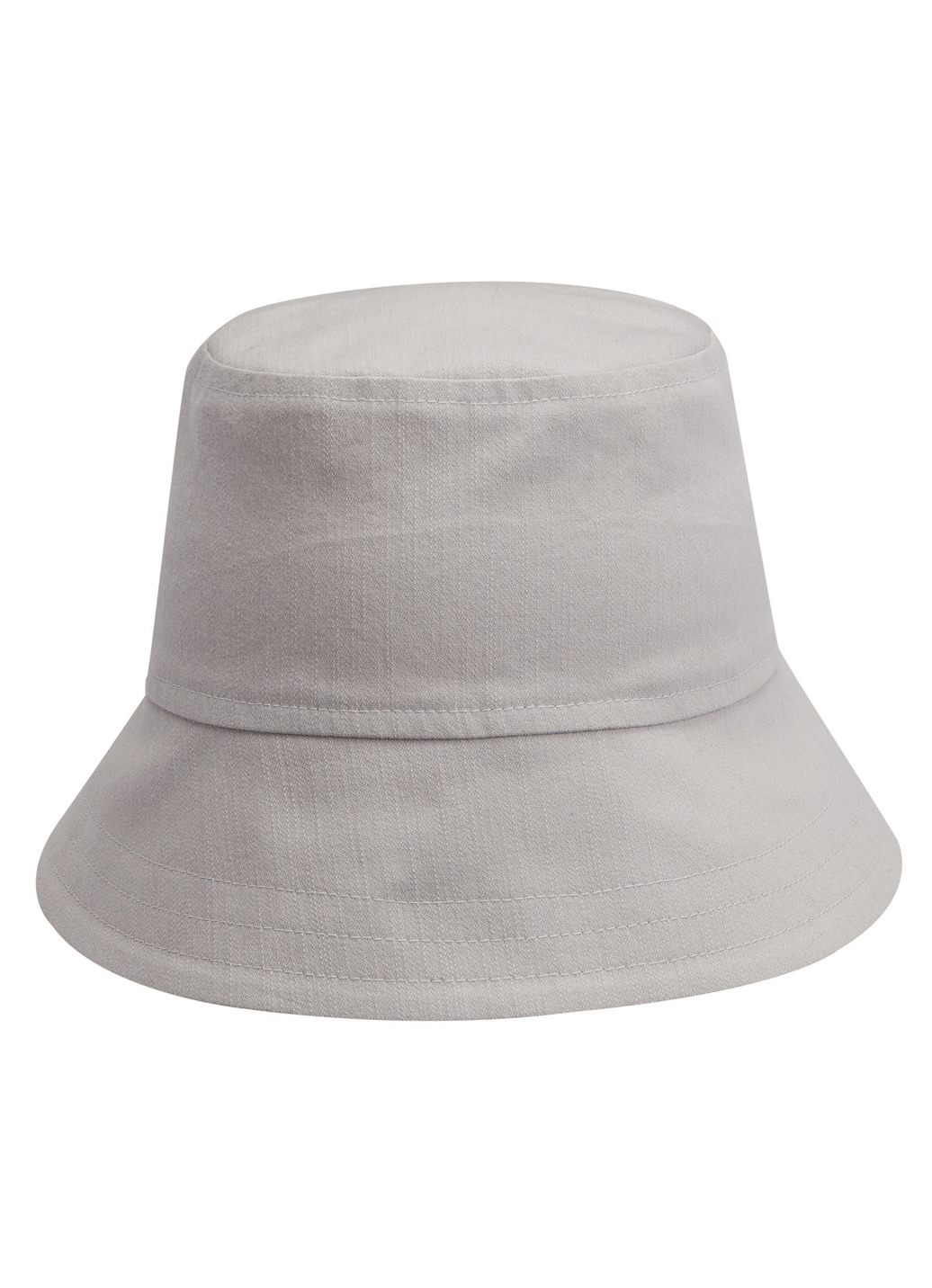 Fischer-Hut aus elastischem Textilmaterial, Hellgrau von KLAUS MODELLE
