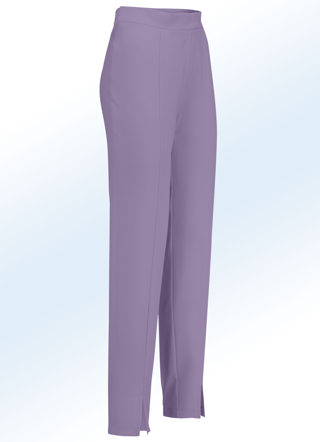 Hose mit angesagten Beinschlitzen, Amethyst, Größe 19 von KLAUS MODELLE