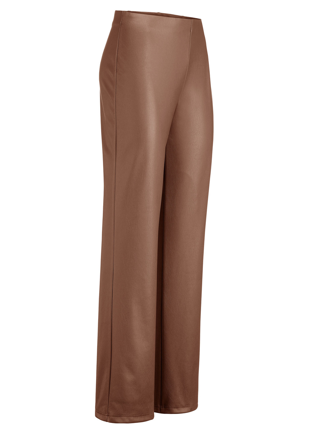 Hose mit ausgestellter Fußweite, Cognac, Größe 20 von KLAUS MODELLE