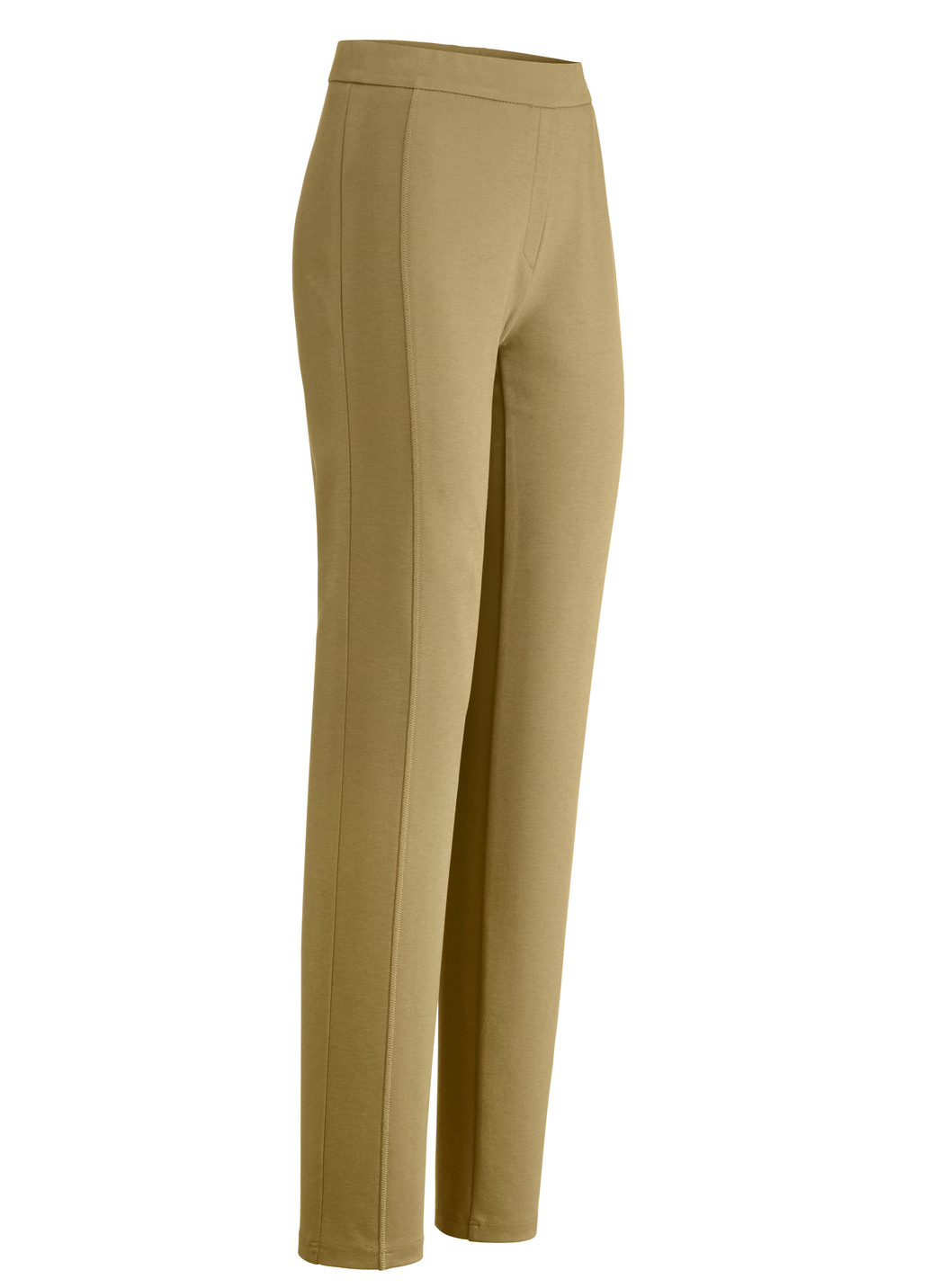 Hose mit figurgünstiger Teilungsnaht, Camel, Größe 42 von KLAUS MODELLE