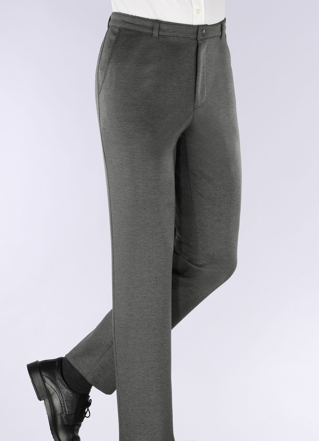 "Klaus Modelle"-Hose in 3 Farben, Anthrazit Meliert, Größe 24 "Klaus Modelle"-Hose in 3 Farben, Anthrazit Meliert, Größe 24 von KLAUS MODELLE