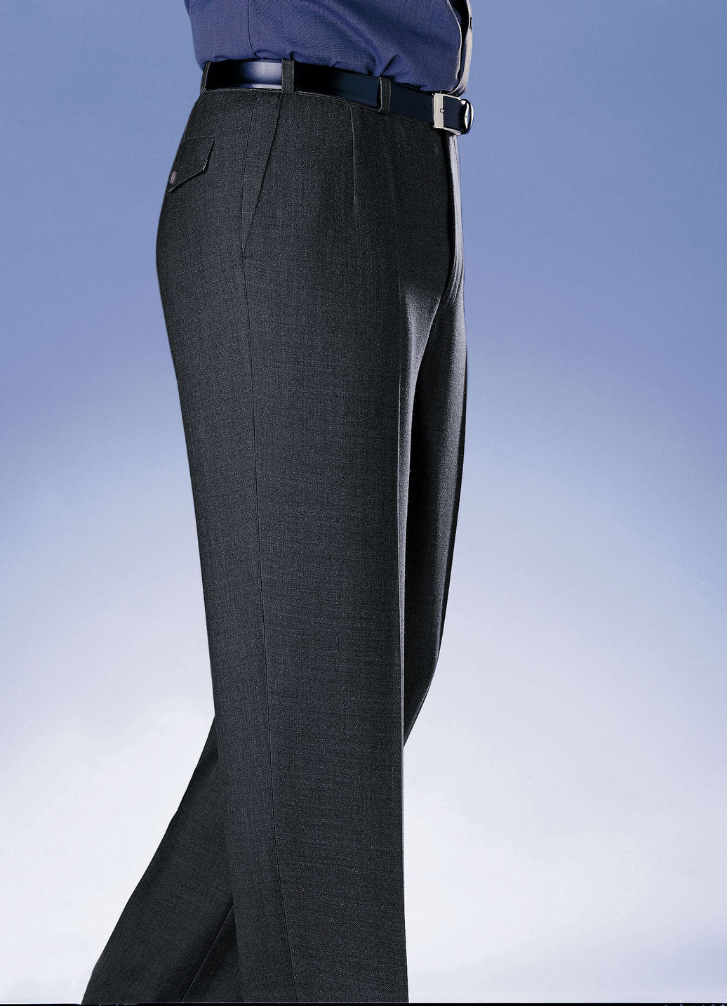 "Klaus Modelle"-Hose in 4 Farben, Anthrazit Meliert, Größe 26 "Klaus Modelle"-Hose in 4 Farben, Anthrazit Meliert, Größe 26 von KLAUS MODELLE