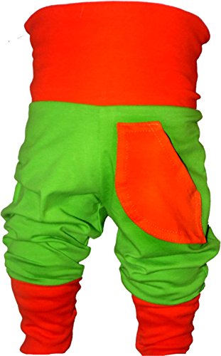 KLEINER FRATZ Baby Pumphose (Farbe Lime-orange) (Größe 110-122) von Kleiner Fratz