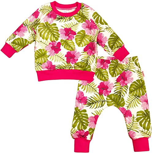 KLEKLE Sweatshirt Langarm + Hosen Set - Babykleidung Set für Baby Jungen und Mädchen - 95% Baumwolle - Öko-Tex-Zertifikat von KLEKLE
