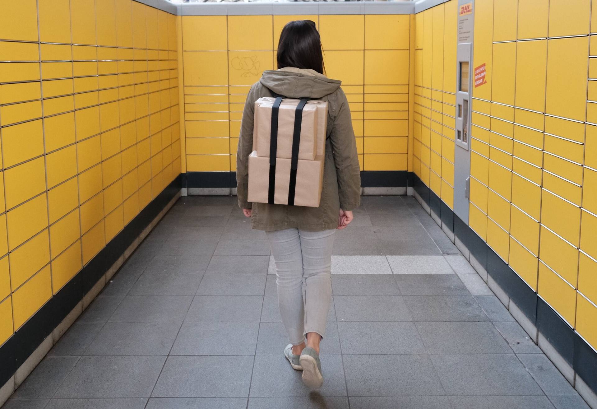 Klettpack Rücken, - Tragegurt Für Pakete, Snowboard, Laufrad Oder Hobby, Beruf Und Familie Klettpack Rücken, - Tragegurt Für Pakete, Snowboard, Laufrad Oder Hobby, Beruf Und Familie von KLETTPACK