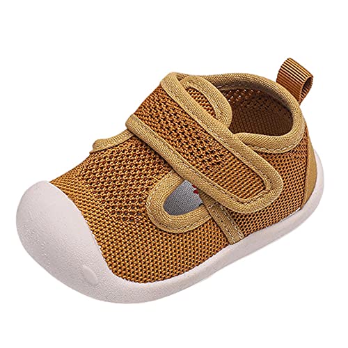 Baby Schuhe 6-12monate Junge Lauflernschuhe Mädchen Kleinkind Schuhe Jungen Kinderschuhe Mesh Atmungsaktiv Babyschuhe Mit Klettverschluss Turnschuhe Kinder Sportschuhe von KLGR