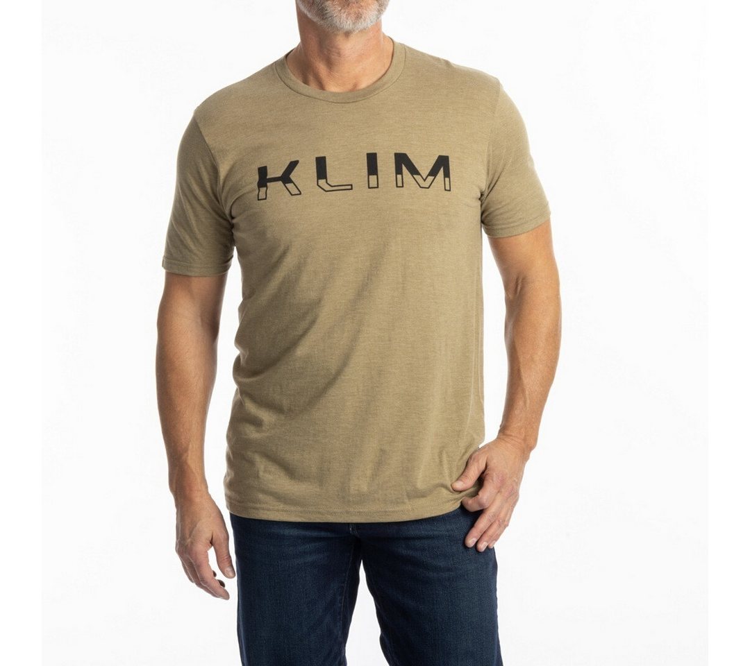 KLIM T-Shirt Petrol Tri-Blend T-Shirt Atmungsaktiv von KLIM