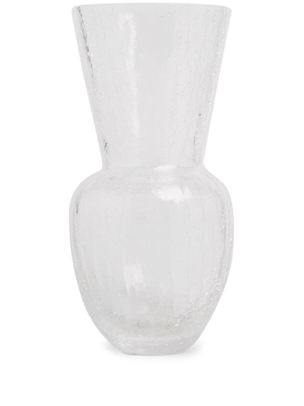 KLIMCHI Felicity Vase mit Risseffekt - Weiß von KLIMCHI