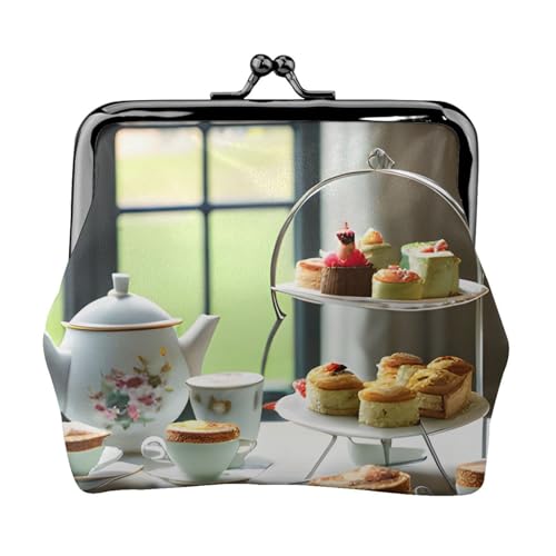 Afternoon Tea Print Exquisite Kiss Lock Wallet Compact Versatile Women Coin Purse Small Zipper Pouch Afternoon Tea Print Exquisite Kiss Lock Wallet Compact Versatile Women Coin Purse Small Zipper Pouch von KLJnmbb