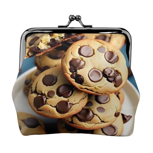 Cookies Food Chocolate Chips Biscuits Print Exquisite Kiss Lock Wallet Compact Versatile Women Coin Purse Small Zipper Pouch Cookies Food Chocolate Chips Biscuits Print Exquisite Kiss Lock Wallet Compact Versatile Women Coin Purse Small Zipper Pouch von KLJnmbb