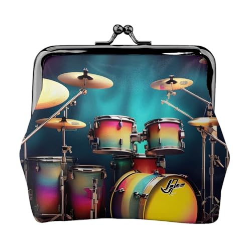 Cool Drums Set Print Exquisite Kiss Lock Wallet Compact Versatile Women Coin Purse Small Zipper Pouch Cool Drums Set Print Exquisite Kiss Lock Wallet Compact Versatile Women Coin Purse Small Zipper Pouch von KLJnmbb
