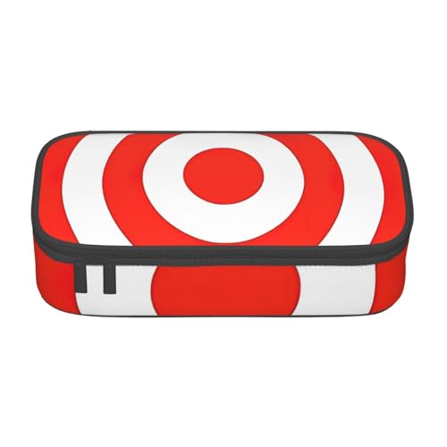 KLJnmbb Design Target Print Reise-Federmäppchen, 21,6 x 5,1 x 9,4 cm, funktionale Aufbewahrungstasche für Bürobedarf KLJnmbb Design Target Print Reise-Federmäppchen, 21,6 x 5,1 x 9,4 cm, funktionale Aufbewahrungstasche für Bürobedarf von KLJnmbb