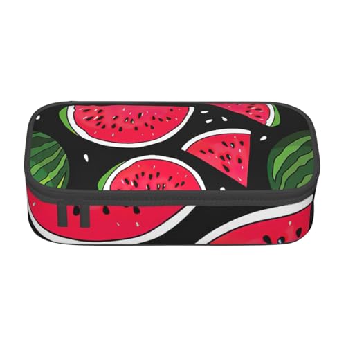 KLJnmbb Reise-Federmäppchen mit Wassermelonen-Druck, 21,6 x 5,1 x 9,4 cm, funktionale Aufbewahrungstasche für Bürobedarf KLJnmbb Reise-Federmäppchen mit Wassermelonen-Druck, 21,6 x 5,1 x 9,4 cm, funktionale Aufbewahrungstasche für Bürobedarf von KLJnmbb