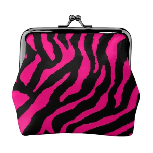 Zebra Tiger Leopard Pink Print Exquisite Kiss Lock Wallet Compact Versatile Women Coin Purse Small Zipper Pouch Zebra Tiger Leopard Pink Print Exquisite Kiss Lock Wallet Compact Versatile Women Coin Purse Small Zipper Pouch von KLJnmbb