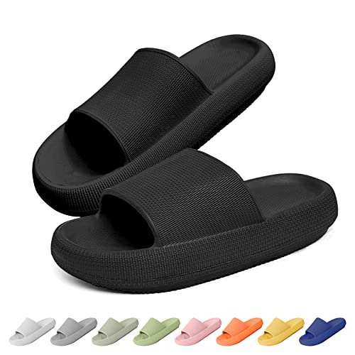 KLKIT Cloud Slides Wolken Hausschuhe Cozislippers Original Super Weich Rutschfest Badeschuhe Cozy Slippers Schlappen Hausschuhe Damen Herren Unisex von KLKIT