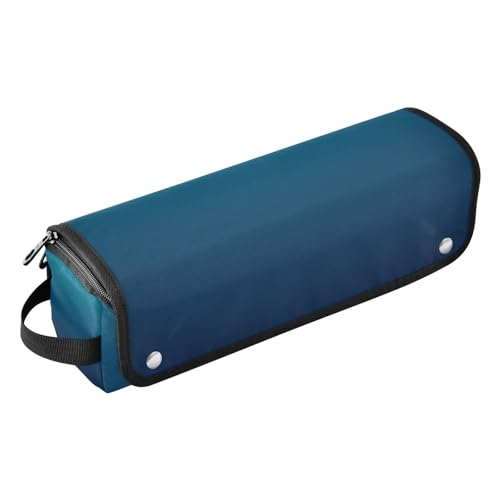 2-in-1-Haar-Werkzeug-Organizer mit hitzebeständiger Matte, wasserdicht, flacher Lockenstab, Reise-Organizer für Lockenstab Glätteisen, flacher Haartrockner, Tiefseetauchen, Reisezubehör von KLL