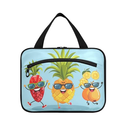 Blue Fruit Ananas Kulturbeutel zum Aufhängen für Herren mit Haken, Designer-Kulturbeutel für Kreuzfahrt, Reisen, Badezimmer, Bolso de Mano para Hombre L Blue Fruit Ananas Kulturbeutel zum Aufhängen für Herren mit Haken, Designer-Kulturbeutel für Kreuzfahrt, Reisen, Badezimmer, Bolso de Mano para Hombre L von KLL
