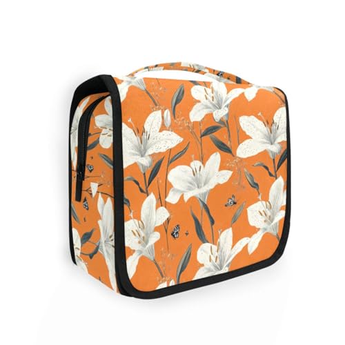 Chic Lily Kosmetiktasche für Damen, mit Aufhängehaken, Make-up-Tasche für Auto, Fitnessstudio von KLL