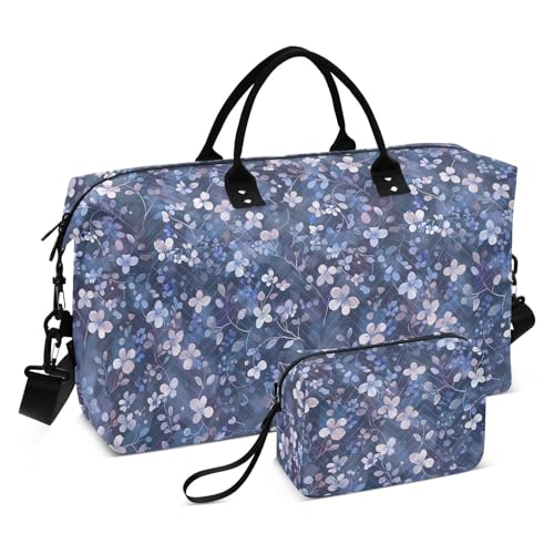 Dekorativer Wochenend-Reise-/Übernachtungstasche, Turnbeutel mit verstellbarem Riemen zum Wandern, faltbar, Bolsas de para Mujer von KLL