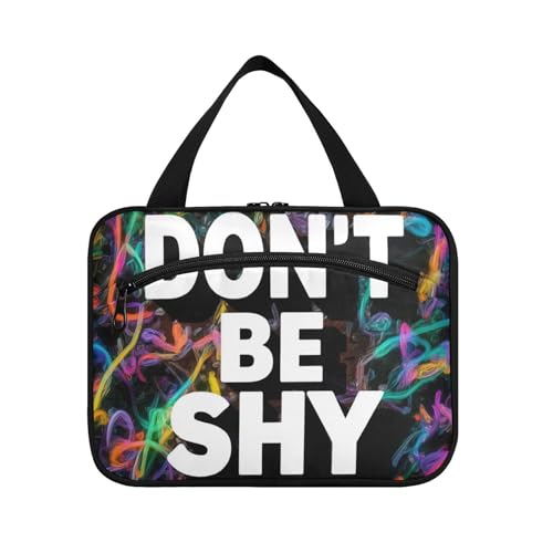 Don't Be Shy Hängetaschen für Frauen, Reisen, mit Haken, wasserdichte Designer-Tasche für Männer für Erwachsene, Arbeit, Bolsa para guardar maquillaje L von KLL