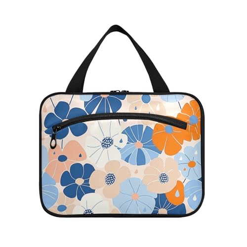 Elegante geometrische Blumenhängetasche für Reisen mit Haken, tragbare Designer-Kosmetiktasche für wichtige Dinge für Frauen, Reisen, envase para Perfume de L von KLL