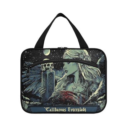 Evil Skull Night Hängetasche für Herren mit Haken, Designer-Utensilien, Hautpflege-Tasche für Reisen, Urlaub, Bolso de para Mujer L Evil Skull Night Hängetasche für Herren mit Haken, Designer-Utensilien, Hautpflege-Tasche für Reisen, Urlaub, Bolso de para Mujer L von KLL