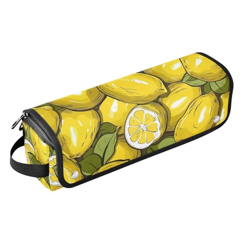 Hair Tools Reisetasche mit hitzebeständigem Pad, doppellagig, Reise-Tragetasche für Glätteisen, heiße Werkzeuge und Haarpflegezubehör, tragbarer Organizer mit mehreren Zitronen Hair Tools Reisetasche mit hitzebeständigem Pad, doppellagig, Reise-Tragetasche für Glätteisen, heiße Werkzeuge und Haarpflegezubehör, tragbarer Organizer mit mehreren Zitronen von KLL