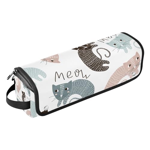 Hair Tools Reisetasche mit hitzebeständiger Matte, großes Fassungsvermögen, Haarwerkzeug-Organizer für Glätteisen, heiße Werkzeuge und Haarpflegezubehör, kindlich, niedlich, 30 Stück von KLL