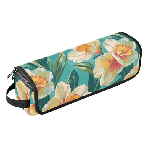 Hot Hair Tools Reisetasche mit herausnehmbarer, hitzebeständiger Matte, Tragetasche, flacher Lockenstab, wasserdichter Organizer für heiße Werkzeuge, Lockenstab, Glätteisen, Haarvolumizer, Styler von KLL