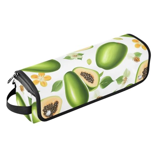 Hot Hair Tools Reisetasche mit hitzebeständiger Matte, wasserdicht, flacher Lockenstab, Reise-Organizer für heiße Werkzeuge, Lockenstab, Glätteisen, Haarvolumizer, Styler, süße Pawpaw-Frucht Hot Hair Tools Reisetasche mit hitzebeständiger Matte, wasserdicht, flacher Lockenstab, Reise-Organizer für heiße Werkzeuge, Lockenstab, Glätteisen, Haarvolumizer, Styler, süße Pawpaw-Frucht von KLL