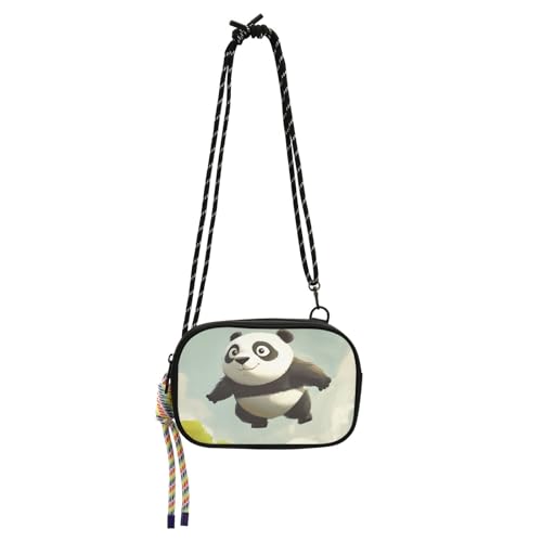 KLL Panda Flying Cute Cartoon Sling Bags Crossbody Women Practical with Credit Card Slots Messenger Bag Crossbody Go shopping von KLL