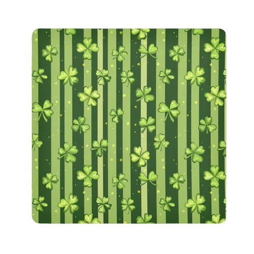 KLL Spring Happy St. Patrick's Day Lucky Green Clover Magic Selbstklebende Kosmetiktasche, Stoff, Schmuck, Organizer, Verpackung, Kameralinse, Tuch, Organizer, Taschen für Damen, Spring Happy St. von KLL