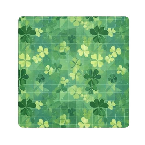 KLL St. Patrick's Day Good Fortune Schutz-Make-up-Tasche, Reise-Kulturbeutel, Organizer, Verpackung, Kameralinse, Tuch für Organisation, St. Patrick's Day Glück, 17.7x17.7in von KLL