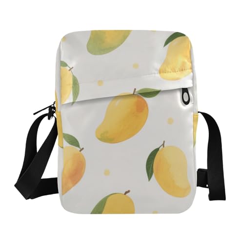 KLL Umhängetasche aus veganem Leder, für Damen, Einkaufstasche, Schulterhandtaschen, Gelb von KLL