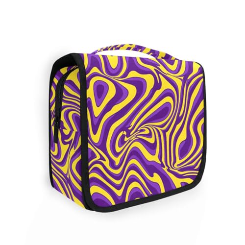 Kulturbeutel für Herren mit Haken zum Aufhängen, waschbar, große Kapazität, Make-up-Tasche, Fitnessstudio von KLL