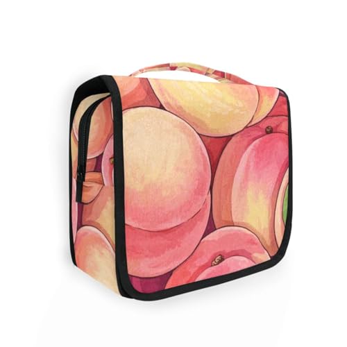 Kulturbeutel mit niedlichem Cartoon-Motiv, für Reisen, Damen, mit Haken zum Aufhängen, schicke Taschen für Herren, Camping von KLL