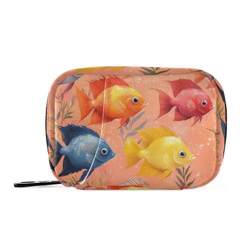 Lustige Angeltaschen mit herausnehmbaren Fächern, Reise-Medikamenten-Organizer für Geldbörse von KLL