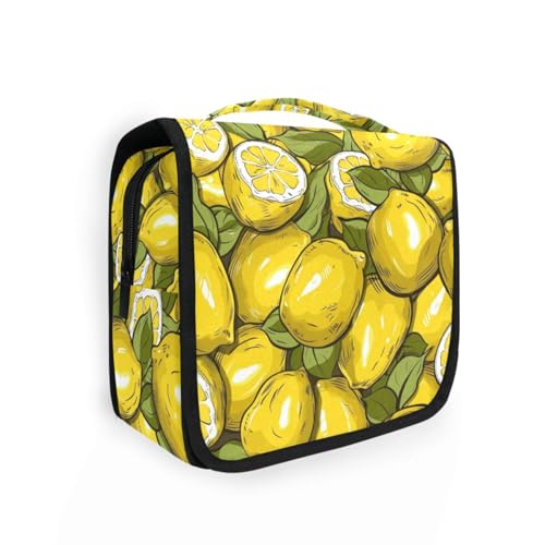 Multi-Lemons Herren Reise-Kulturbeutel mit Haken zum Aufhängen, tragbar, wasserdicht, Kulturbeutel, Urlaub von KLL