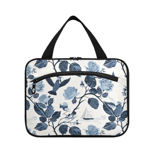 Ocean Beach Ocean Style Rosen Hängesets für Herren mit Haken, Designer-schicke Tasche mit Fächern für Herren, Fitnessstudio, Estuches para maquillaje L von KLL
