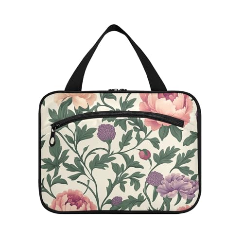 Reise-Kulturartikel mit Haken, erweiterbare Designer-Rasiertasche für Herren, für wichtige Dinge für Frauen, Reisen, Bolso para maquillaje de Mujer L von KLL