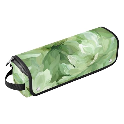 Reise-Werkzeugtasche und hitzebeständige Matte, große Glätteisen, Reiseetui für Glätteisen, Lockenstäbe, Türkis-Stil, Hellgrün, Haar-Zubehör-Organizer Reise-Werkzeugtasche und hitzebeständige Matte, große Glätteisen, Reiseetui für Glätteisen, Lockenstäbe, Türkis-Stil, Hellgrün, Haar-Zubehör-Organizer von KLL