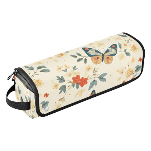 Reise-Werkzeugtasche und hitzebeständige Matte mit Reißverschluss, Tragetasche, flacher Lockenstab, wasserdichter Organizer für heiße Werkzeuge, Lockenstab, Glätteisen, Haarvolumizer, Styler Reise-Werkzeugtasche und hitzebeständige Matte mit Reißverschluss, Tragetasche, flacher Lockenstab, wasserdichter Organizer für heiße Werkzeuge, Lockenstab, Glätteisen, Haarvolumizer, Styler von KLL