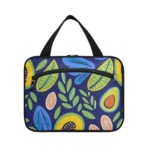 Style Avocado Kulturbeutel zum Aufhängen, für Herren, mit Haken, wasserdicht, Designer-Kulturbeutel, zum Aufhängen für Mama, Kreuzfahrten, Maleta para maquillaje L, Dunkelblau Style Avocado Kulturbeutel zum Aufhängen, für Herren, mit Haken, wasserdicht, Designer-Kulturbeutel, zum Aufhängen für Mama, Kreuzfahrten, Maleta para maquillaje L, Dunkelblau von KLL
