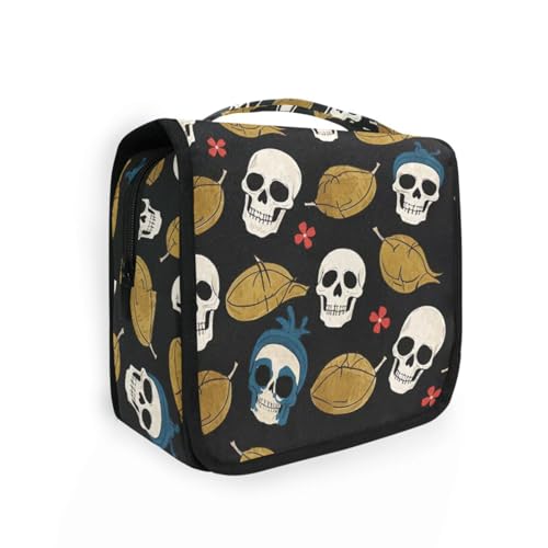 Weiße Totenkopf-Tasche für Damen, mit Haken zum Aufhängen, für Urlaub Weiße Totenkopf-Tasche für Damen, mit Haken zum Aufhängen, für Urlaub von KLL