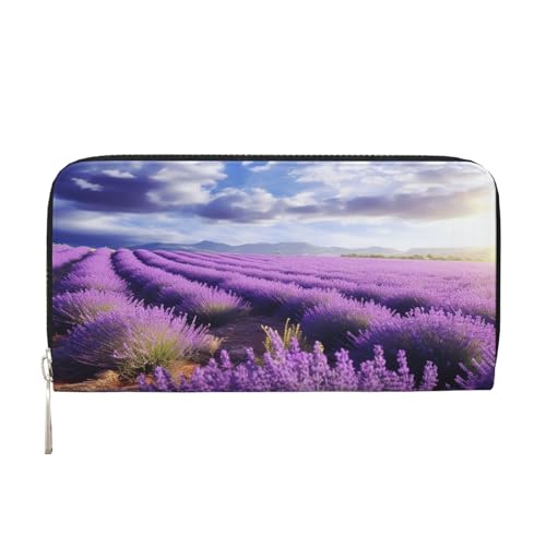 Geldbörse aus Leder für Damen und Mädchen, mit Reißverschluss, Kreditkartenhalter, lang, PU, Clutch, wasserdicht, Reisehandtasche Geldbörse aus Leder für Damen und Mädchen, mit Reißverschluss, Kreditkartenhalter, lang, PU, Clutch, wasserdicht, Reisehandtasche von KLLTYHMU