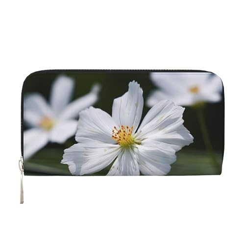Geldbörse aus Leder mit Blumenmuster, für Damen und Mädchen, mit Reißverschluss, lange PU-Geldbörse, Clutch, wasserdicht, Reisehandtasche Geldbörse aus Leder mit Blumenmuster, für Damen und Mädchen, mit Reißverschluss, lange PU-Geldbörse, Clutch, wasserdicht, Reisehandtasche von KLLTYHMU