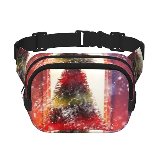 Gürteltasche für Damen und Herren, kleine modische Umhängetasche, leicht, für Weihnachten, Party, Bauchtasche für Laufen, Workout, Wandern, Reisen Gürteltasche für Damen und Herren, kleine modische Umhängetasche, leicht, für Weihnachten, Party, Bauchtasche für Laufen, Workout, Wandern, Reisen von KLLTYHMU